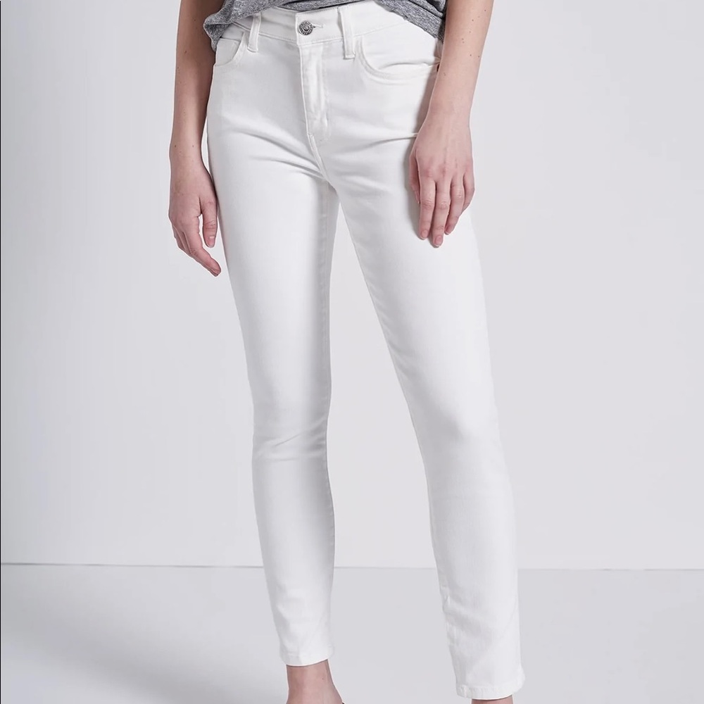 CURRENT/ ELLIOTT Stiletto Sugar WHITE jeans Size 26 INSEAM: 27 inches